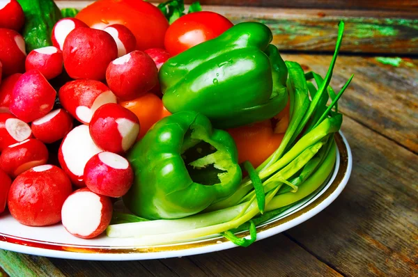 Produtos hortícolas frescos — Fotografia de Stock