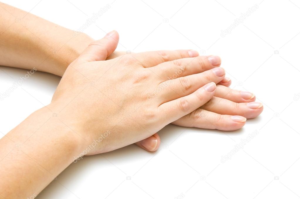 Woman hands