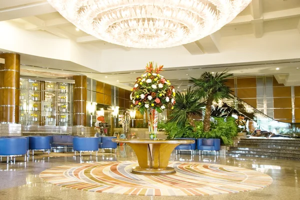 lüks otel lobisinde Resepsiyon alanı