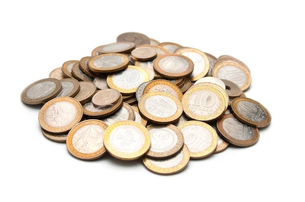 Купи монети — стокове фото