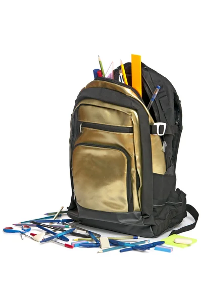 Okul için sırt çantası — Stok fotoğraf