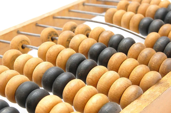 Velho abacus close-up — Fotografia de Stock