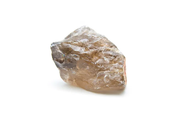 Piedra aislada sobre fondo blanco — Foto de Stock