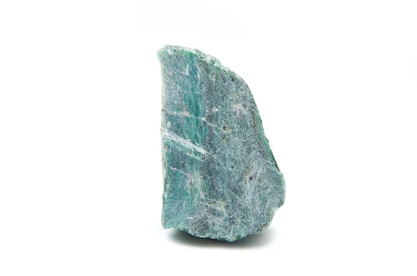 Malachite su sfondo bianco — Foto Stock