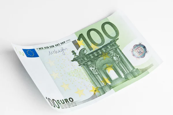 Банкнота 100 евро Лицензионные Стоковые Фото
