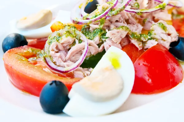 Fresh tuna salad — Stock Photo, Image