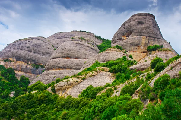 Pic sur les montagnes de Montserrat — Photo