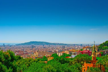 ünlü park guel ve barcelona gaudi Evi Müzesi görüntüleyin