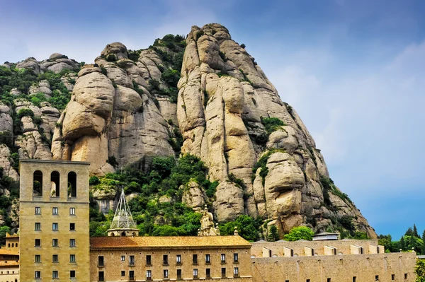 Santuário de Montserrat em Espanha — Fotografia de Stock