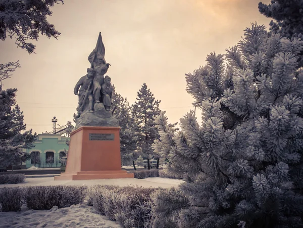 Monument to freedom fighters — Stock Photo, Image