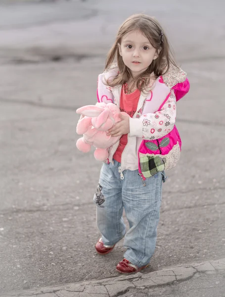 Playful girl — Stock Photo, Image