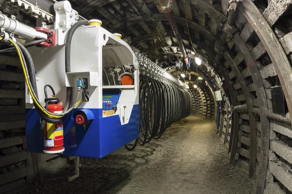 Kohlebergwerk-Transporter — Stockfoto