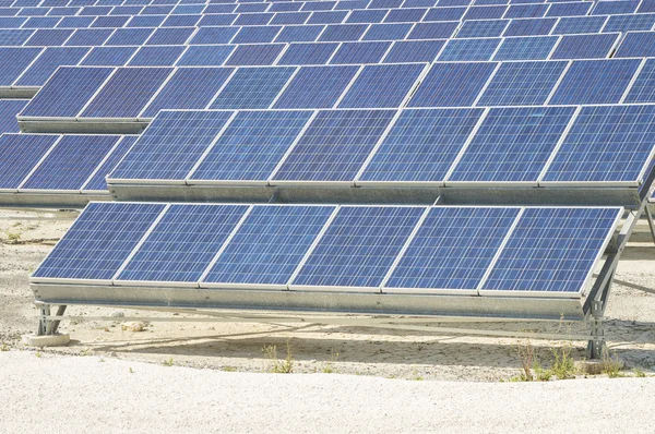 可再生资源: 太阳能作为最好的生产自然烯 — 图库照片