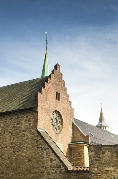 Castillo en Oslo, Noruega — Foto de Stock