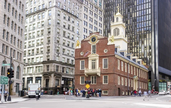 Eski devlet house Boston — Stok fotoğraf