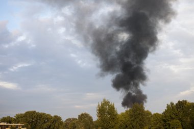 ciddi kirliliğinin ateşle yapılmış