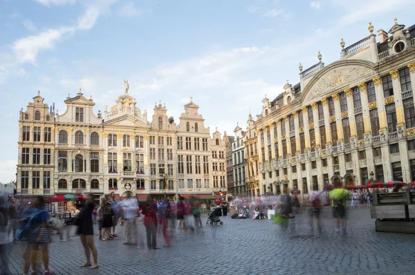Grand Place en Brussel — Foto de Stock