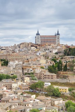 Alcazar güzel Toledo, İspanya
