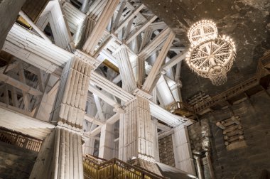 Benim, wieliczka tuz odasında yeraltı