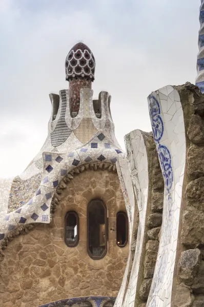 Park Guell in Barcelona, Spanje — Stockfoto