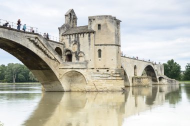 ünlü köprü Avignon, Fransa