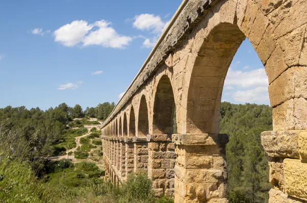 Ancient Roman Aqueduct in Spain, Europe — Stock Photo, Image