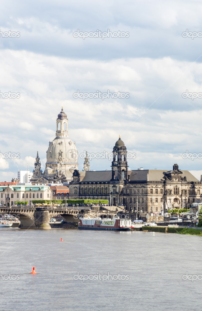 Dresden Skyline, Germany, Europe