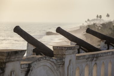 cape coast Kalesi, Gana, savaş topu