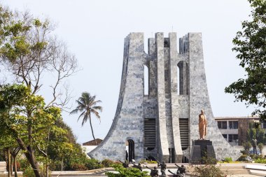 Nkrumah memorial park, accra, Gana