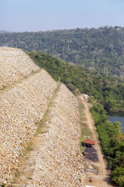 Akosombo Central hidroeléctrica en el río Volta en Ghana —  Fotos de Stock