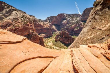 Kanyon zion national park, utah, ABD