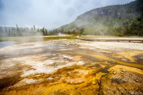 Yellowstonský národní park, utah, usa — Stock fotografie