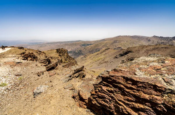 Bellissimo Paesaggio Montagne Nel Parco Naturale Della Sierra Nevada Granada — Foto Stock