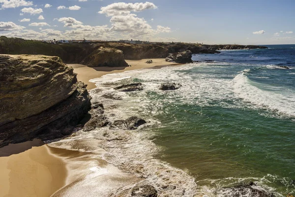 Spectacular Cliffs Beaches Vicentina Coast Porto Covo Sines Alentejo Portugal — Fotografia de Stock