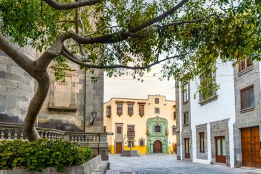 Kolomb 'un müze olarak hizmet veren evi, Las Palmas de Gran Canaria, Kanarya Adaları, İspanya