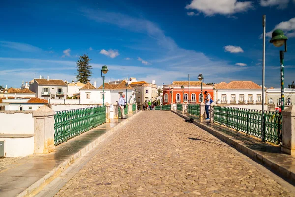 Tavira Portugal Marzo 2022 Hermoso Paisaje Urbano Tavira Histórica Con — Foto de Stock