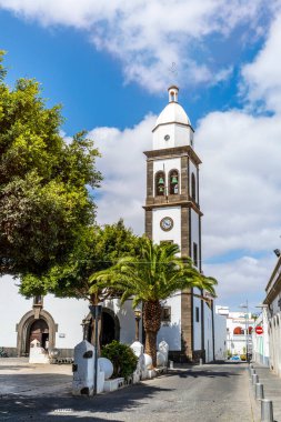 Arrecife, Lanzarote, Kanarya Adaları 'ndaki San Gines Kilisesi