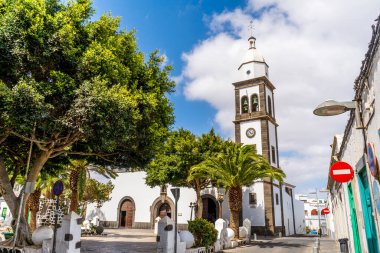 Arrecife, Lanzarote, Kanarya Adaları 'ndaki San Gines Kilisesi