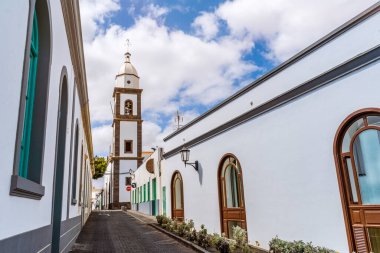 Arrecife, Lanzarote, Kanarya Adaları 'ndaki San Gines Kilisesi