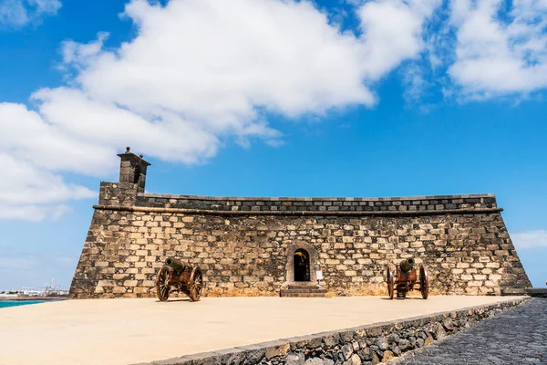 Historic San Gabriel Castle Located Island Arrecife Lanzarote Canary Islands — Stock Photo, Image