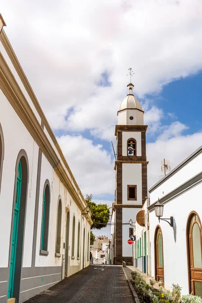 Historic San Gines Parish Downtown Arrecife Lanzarote Canary Islands Spain — Stock Photo, Image