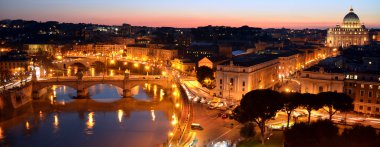 Roma Vatikan ile görünüm