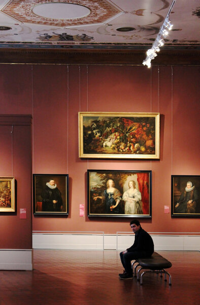 The Pushkin Museum of Fine Arts visitor