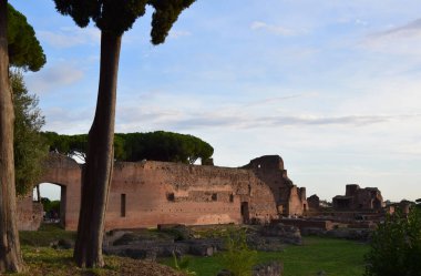 Palatine Hill 'den Bir Tur - Roma, İtalya