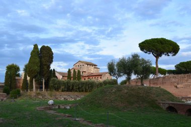 Palatine Hill 'den Bir Tur - Roma, İtalya