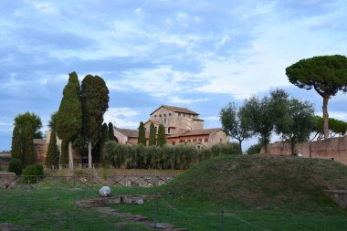 Palatine Hill 'den Bir Tur - Roma, İtalya