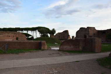 Palatine Hill 'den Bir Tur - Roma, İtalya