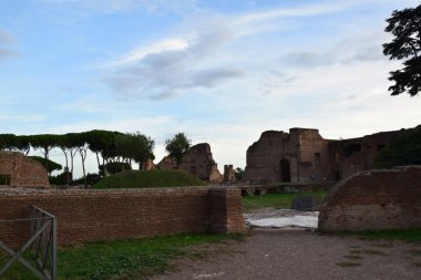Palatine Hill 'den Bir Tur - Roma, İtalya