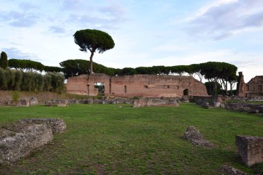 Palatine Hill 'den Bir Tur - Roma, İtalya