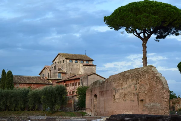 Tour Palatine Hill Rome Italy Stock Picture